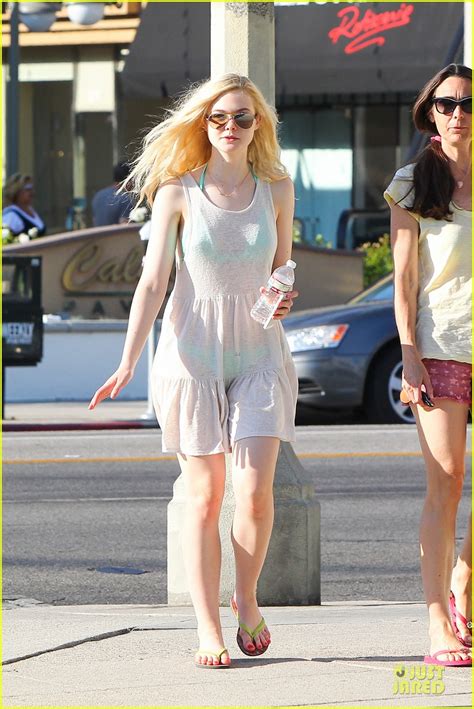 elle fanning bikini|Elle Fanning 